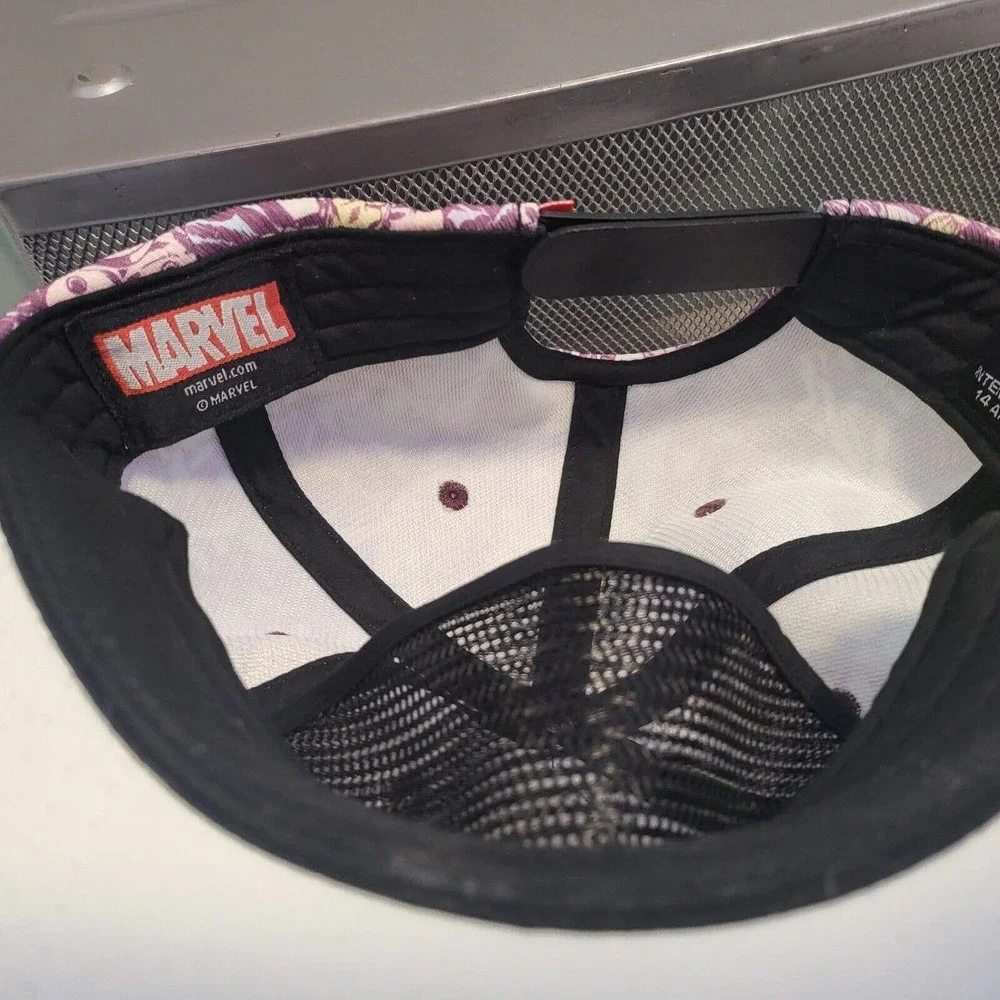 Marvel‎ Iron Man Hulk SpiderMan Thor AOP Snapback 5 Panel Hat Cap VERY RARE